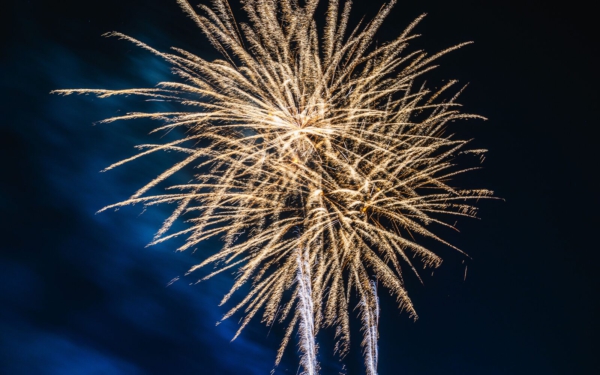 neujahr-2024 Festliches Motiv zum Jahreswechsel und Start ins Jahr 2024