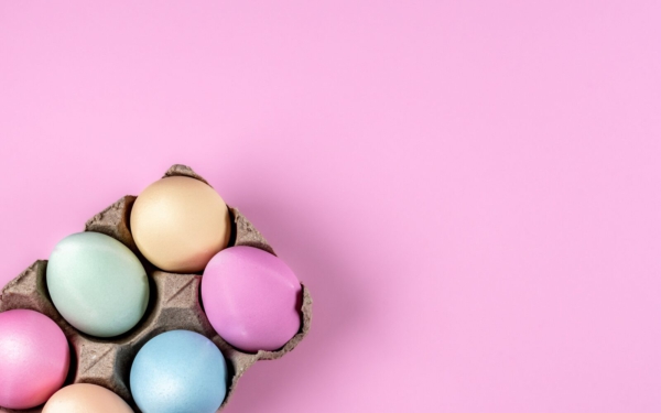 ostern-2025 Osterdekoration als Frühlingsgruß der Tischlerei holzArt 2025